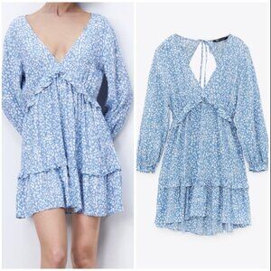 Zara leopard print dress